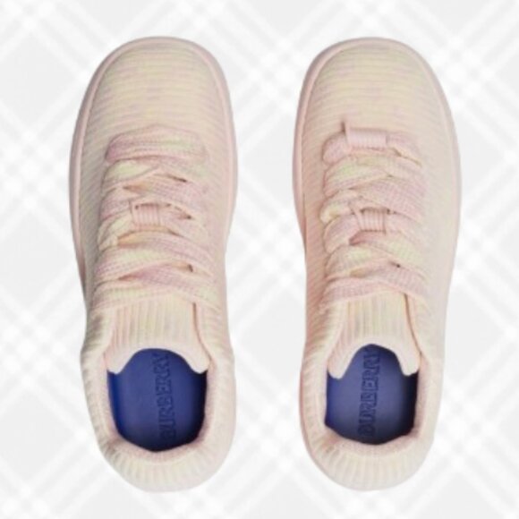 Burberry Shoes - BURBERRY Knit Sneaker- Cameo 38